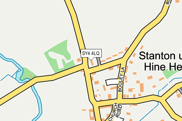 SY4 4LQ map - OS OpenMap – Local (Ordnance Survey) SY4 4LQ map - OS OpenMap – Local (Ordnance Survey)