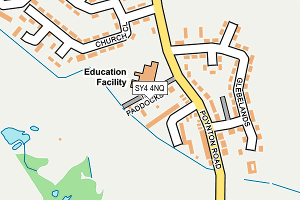 SY4 4NQ map - OS OpenMap – Local (Ordnance Survey) SY4 4NQ map - OS OpenMap – Local (Ordnance Survey)