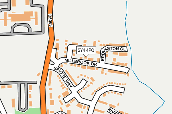 SY4 4PQ map - OS OpenMap – Local (Ordnance Survey) SY4 4PQ map - OS OpenMap – Local (Ordnance Survey)