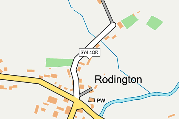 SY4 4QR map - OS OpenMap – Local (Ordnance Survey) SY4 4QR map - OS OpenMap – Local (Ordnance Survey)