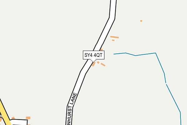 SY4 4QT map - OS OpenMap – Local (Ordnance Survey) SY4 4QT map - OS OpenMap – Local (Ordnance Survey)