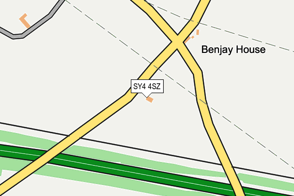 SY4 4SZ map - OS OpenMap – Local (Ordnance Survey) SY4 4SZ map - OS OpenMap – Local (Ordnance Survey)