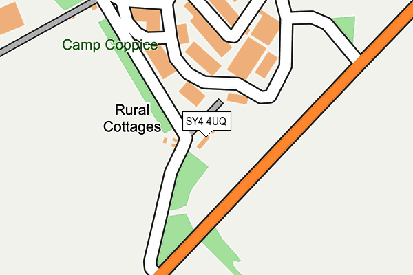SY4 4UQ map - OS OpenMap – Local (Ordnance Survey) SY4 4UQ map - OS OpenMap – Local (Ordnance Survey)
