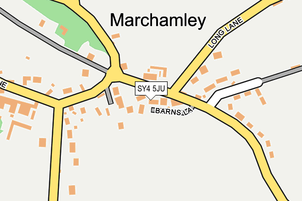 SY4 5JU map - OS OpenMap – Local (Ordnance Survey) SY4 5JU map - OS OpenMap – Local (Ordnance Survey)