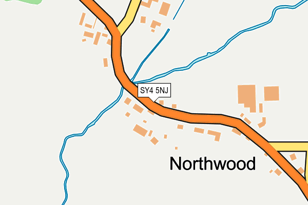 SY4 5NJ map - OS OpenMap – Local (Ordnance Survey) SY4 5NJ map - OS OpenMap – Local (Ordnance Survey)