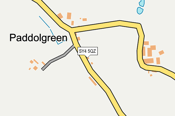 SY4 5QZ map - OS OpenMap – Local (Ordnance Survey) SY4 5QZ map - OS OpenMap – Local (Ordnance Survey)