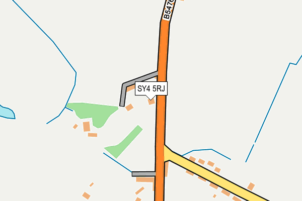 SY4 5RJ map - OS OpenMap – Local (Ordnance Survey) SY4 5RJ map - OS OpenMap – Local (Ordnance Survey)