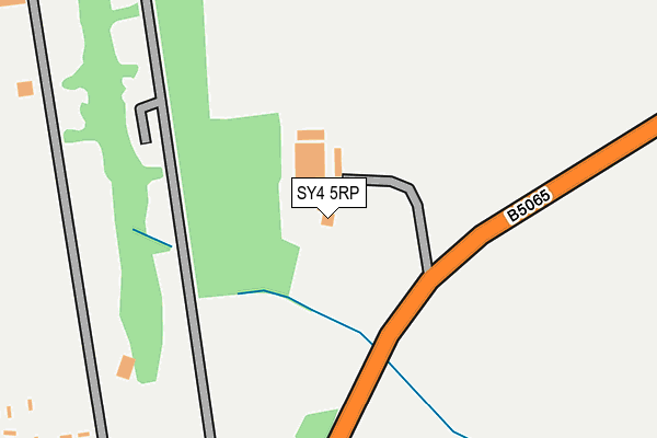 SY4 5RP map - OS OpenMap – Local (Ordnance Survey) SY4 5RP map - OS OpenMap – Local (Ordnance Survey)