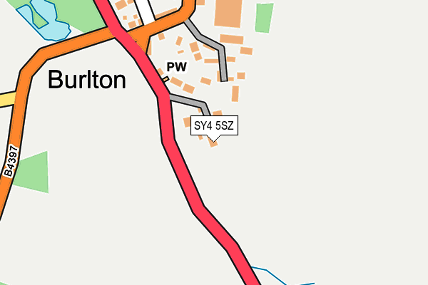 SY4 5SZ map - OS OpenMap – Local (Ordnance Survey) SY4 5SZ map - OS OpenMap – Local (Ordnance Survey)