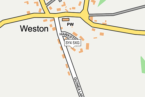 SY4 5XG map - OS OpenMap – Local (Ordnance Survey) SY4 5XG map - OS OpenMap – Local (Ordnance Survey)