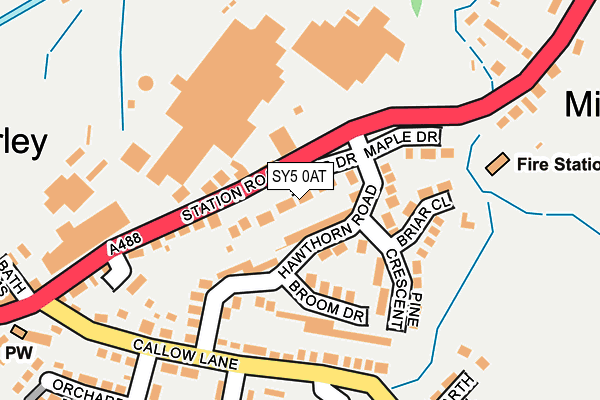 SY5 0AT map - OS OpenMap – Local (Ordnance Survey) SY5 0AT map - OS OpenMap – Local (Ordnance Survey)