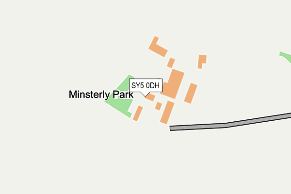 SY5 0DH map - OS OpenMap – Local (Ordnance Survey) SY5 0DH map - OS OpenMap – Local (Ordnance Survey)