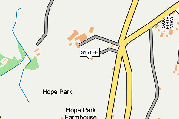 SY5 0EE map - OS OpenMap – Local (Ordnance Survey) SY5 0EE map - OS OpenMap – Local (Ordnance Survey)