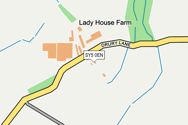 SY5 0EN map - OS OpenMap – Local (Ordnance Survey) SY5 0EN map - OS OpenMap – Local (Ordnance Survey)