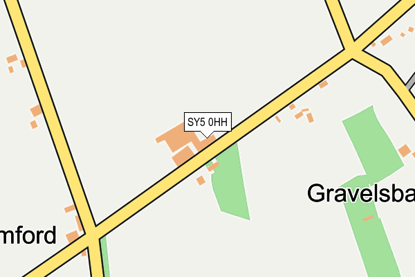 SY5 0HH map - OS OpenMap – Local (Ordnance Survey) SY5 0HH map - OS OpenMap – Local (Ordnance Survey)