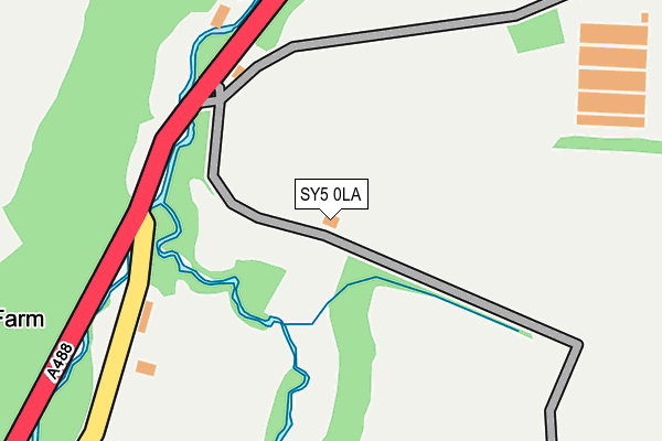 SY5 0LA map - OS OpenMap – Local (Ordnance Survey) SY5 0LA map - OS OpenMap – Local (Ordnance Survey)