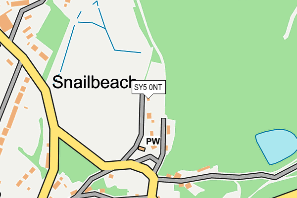 SY5 0NT map - OS OpenMap – Local (Ordnance Survey) SY5 0NT map - OS OpenMap – Local (Ordnance Survey)