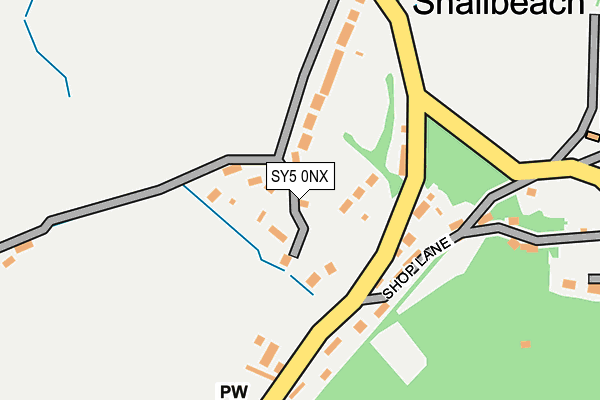 SY5 0NX maps, stats, and open data