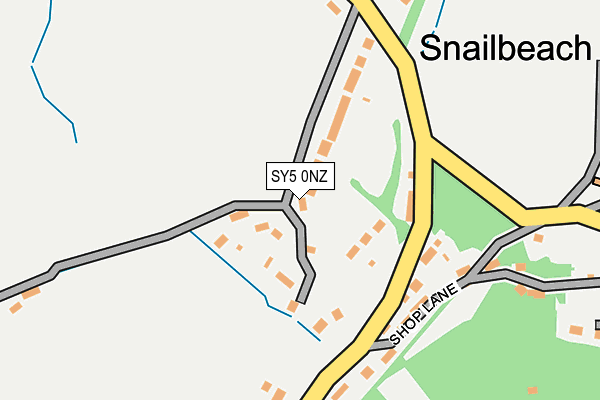 SY5 0NZ map - OS OpenMap – Local (Ordnance Survey) SY5 0NZ map - OS OpenMap – Local (Ordnance Survey)
