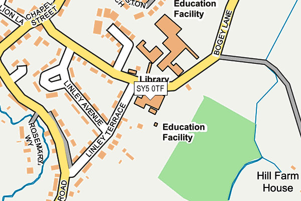 SY5 0TF map - OS OpenMap – Local (Ordnance Survey) SY5 0TF map - OS OpenMap – Local (Ordnance Survey)