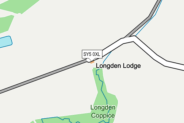SY5 0XL map - OS OpenMap – Local (Ordnance Survey) SY5 0XL map - OS OpenMap – Local (Ordnance Survey)