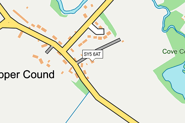 SY5 6AT map - OS OpenMap – Local (Ordnance Survey) SY5 6AT map - OS OpenMap – Local (Ordnance Survey)