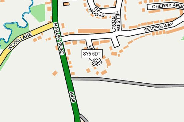 SY5 6DT map - OS OpenMap – Local (Ordnance Survey) SY5 6DT map - OS OpenMap – Local (Ordnance Survey)