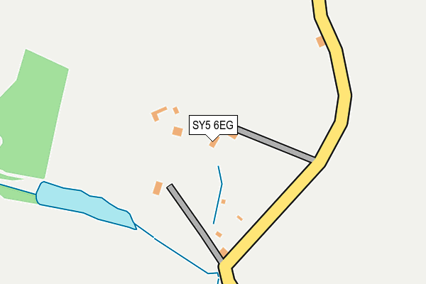 SY5 6EG map - OS OpenMap – Local (Ordnance Survey) SY5 6EG map - OS OpenMap – Local (Ordnance Survey)