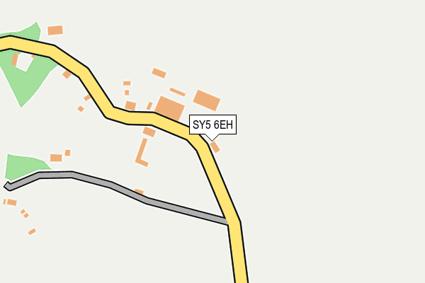 SY5 6EH map - OS OpenMap – Local (Ordnance Survey) SY5 6EH map - OS OpenMap – Local (Ordnance Survey)