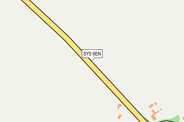 SY5 6EN map - OS OpenMap – Local (Ordnance Survey) SY5 6EN map - OS OpenMap – Local (Ordnance Survey)