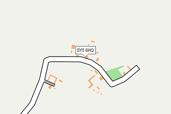 SY5 6HQ map - OS OpenMap – Local (Ordnance Survey) SY5 6HQ map - OS OpenMap – Local (Ordnance Survey)