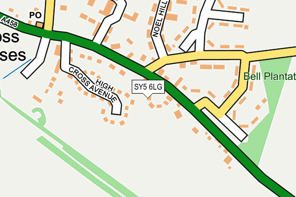 SY5 6LG map - OS OpenMap – Local (Ordnance Survey) SY5 6LG map - OS OpenMap – Local (Ordnance Survey)