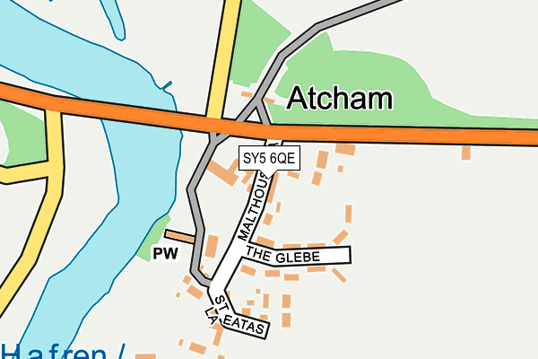 SY5 6QE map - OS OpenMap – Local (Ordnance Survey) SY5 6QE map - OS OpenMap – Local (Ordnance Survey)