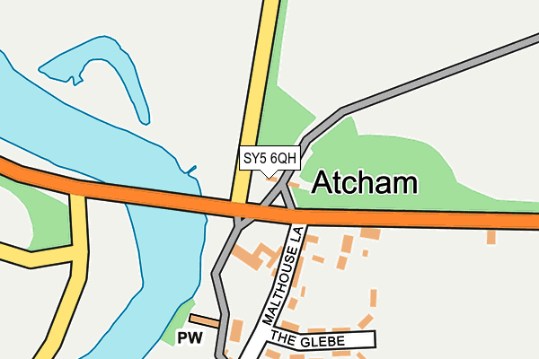 SY5 6QH map - OS OpenMap – Local (Ordnance Survey) SY5 6QH map - OS OpenMap – Local (Ordnance Survey)