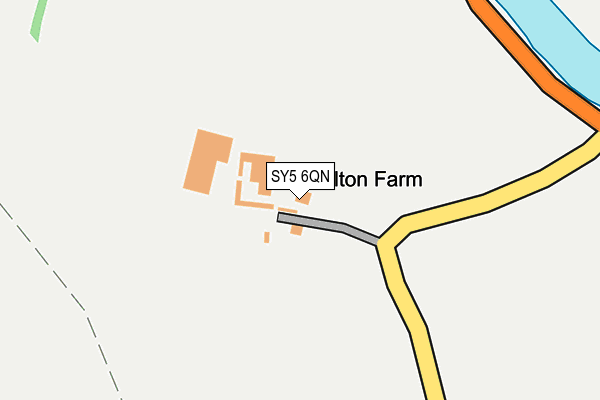 SY5 6QN map - OS OpenMap – Local (Ordnance Survey) SY5 6QN map - OS OpenMap – Local (Ordnance Survey)