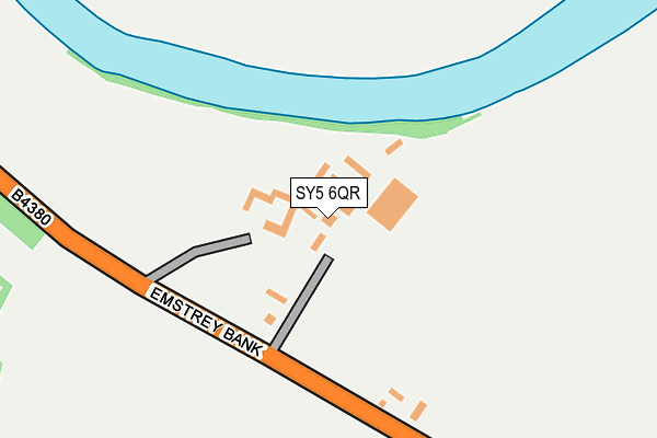 SY5 6QR map - OS OpenMap – Local (Ordnance Survey) SY5 6QR map - OS OpenMap – Local (Ordnance Survey)