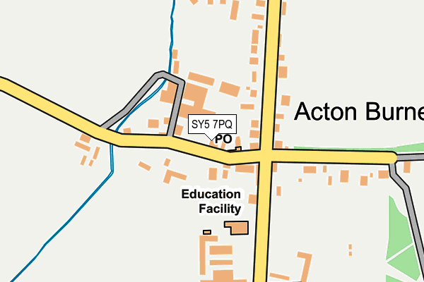 SY5 7PQ map - OS OpenMap – Local (Ordnance Survey) SY5 7PQ map - OS OpenMap – Local (Ordnance Survey)