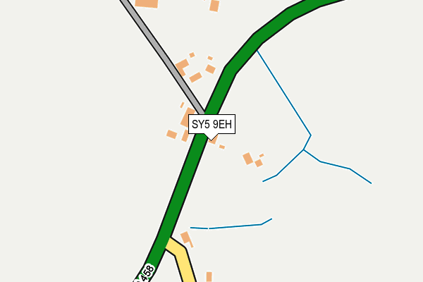 SY5 9EH map - OS OpenMap – Local (Ordnance Survey) SY5 9EH map - OS OpenMap – Local (Ordnance Survey)