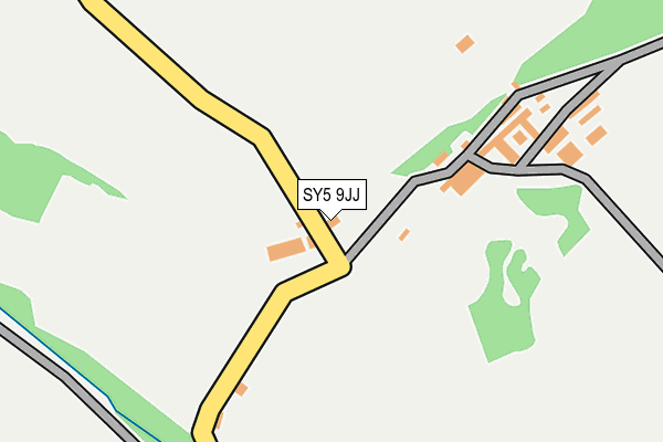 SY5 9JJ map - OS OpenMap – Local (Ordnance Survey) SY5 9JJ map - OS OpenMap – Local (Ordnance Survey)