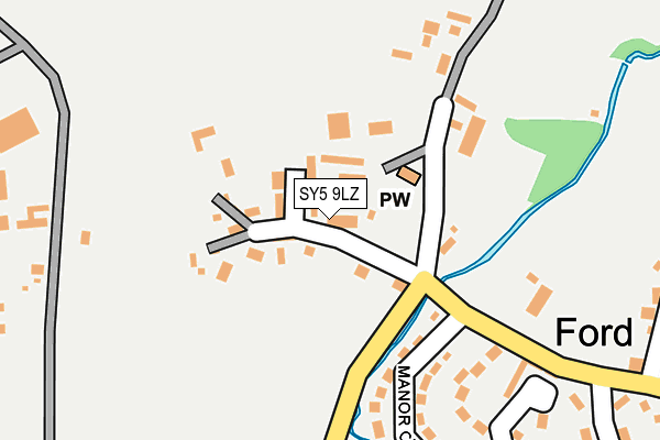 SY5 9LZ map - OS OpenMap – Local (Ordnance Survey) SY5 9LZ map - OS OpenMap – Local (Ordnance Survey)
