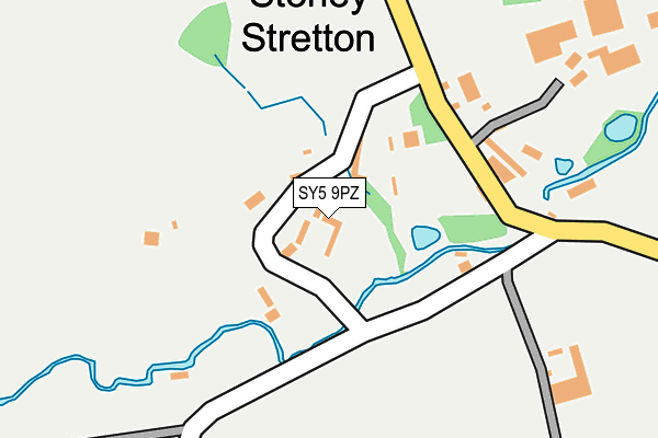 SY5 9PZ map - OS OpenMap – Local (Ordnance Survey) SY5 9PZ map - OS OpenMap – Local (Ordnance Survey)