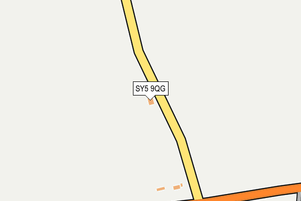 SY5 9QG map - OS OpenMap – Local (Ordnance Survey) SY5 9QG map - OS OpenMap – Local (Ordnance Survey)