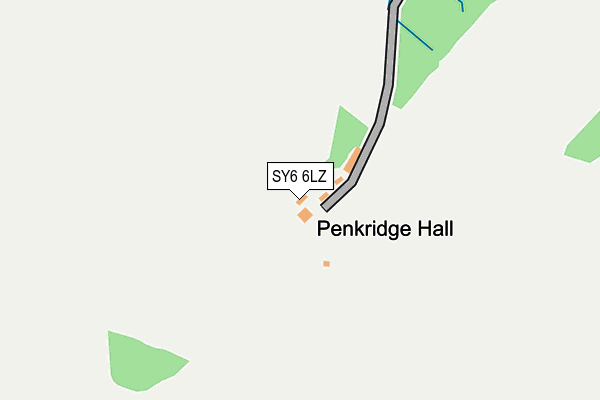 SY6 6LZ map - OS OpenMap – Local (Ordnance Survey) SY6 6LZ map - OS OpenMap – Local (Ordnance Survey)