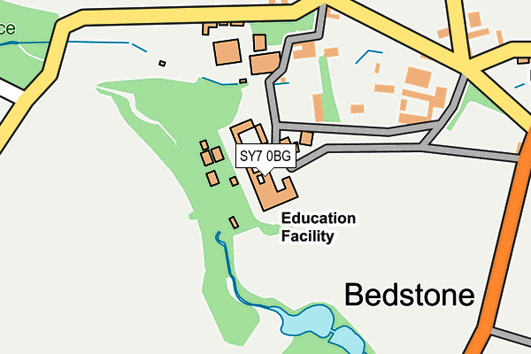 SY7 0BG map - OS OpenMap – Local (Ordnance Survey) SY7 0BG map - OS OpenMap – Local (Ordnance Survey)