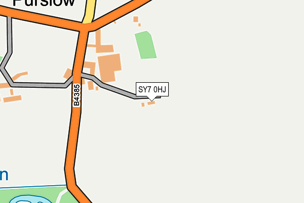 SY7 0HJ map - OS OpenMap – Local (Ordnance Survey) SY7 0HJ map - OS OpenMap – Local (Ordnance Survey)