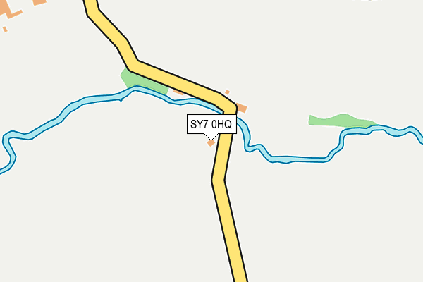 SY7 0HQ map - OS OpenMap – Local (Ordnance Survey) SY7 0HQ map - OS OpenMap – Local (Ordnance Survey)