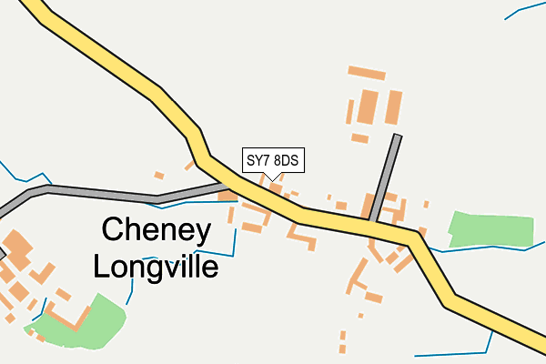 SY7 8DS map - OS OpenMap – Local (Ordnance Survey) SY7 8DS map - OS OpenMap – Local (Ordnance Survey)