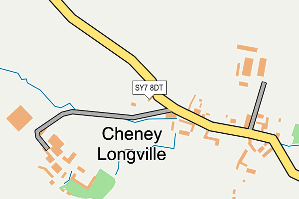 SY7 8DT map - OS OpenMap – Local (Ordnance Survey) SY7 8DT map - OS OpenMap – Local (Ordnance Survey)