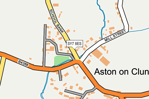 SY7 8ES map - OS OpenMap – Local (Ordnance Survey) SY7 8ES map - OS OpenMap – Local (Ordnance Survey)