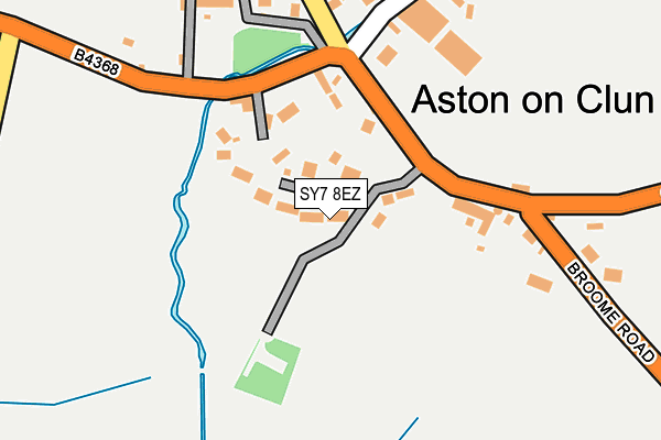 SY7 8EZ map - OS OpenMap – Local (Ordnance Survey)